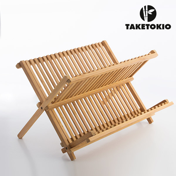 TakeTokio Bamboo Dish Drainer 