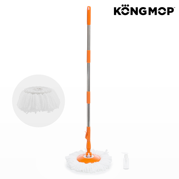 Easy swivel mop with sliding bucket 