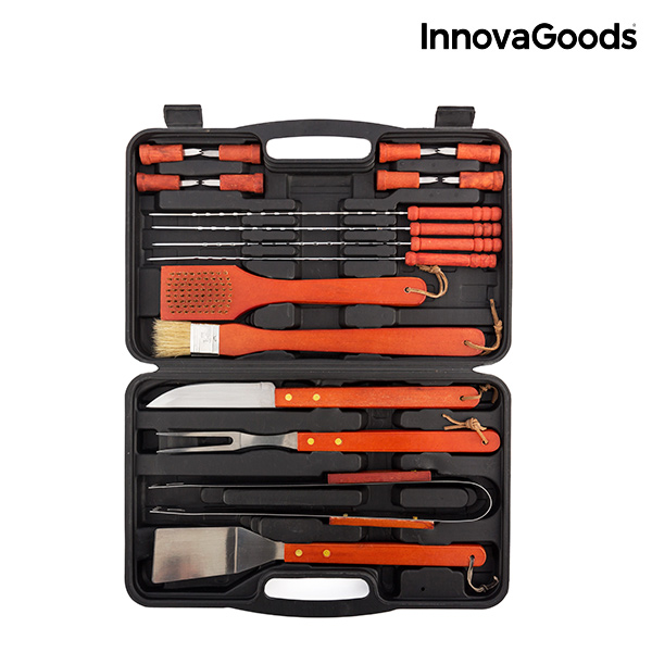 Barbecue Accessory Case (18 Pieces) 