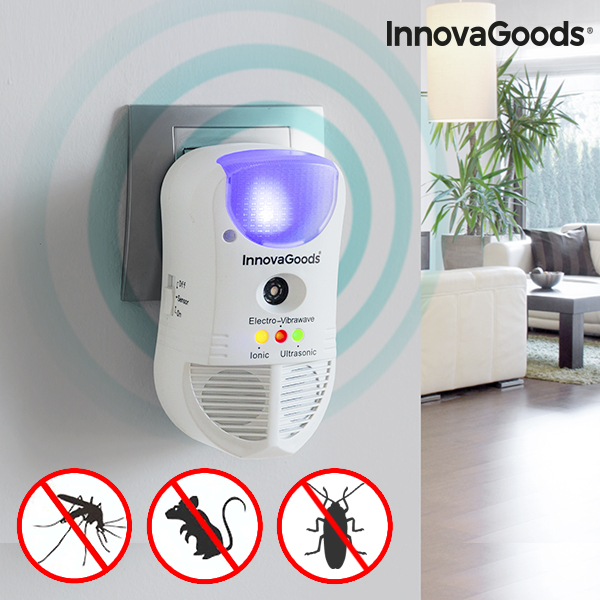 5in1 Pest Repeller with LED and sensor 